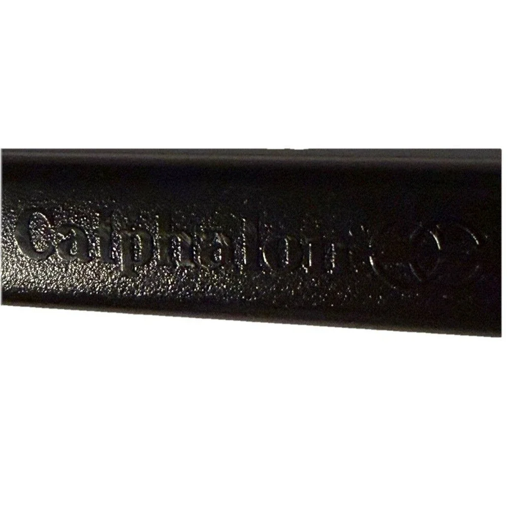 Calphalon‎ Long Handle Slotted Straining Spoon Utensil Black Strainer 15”